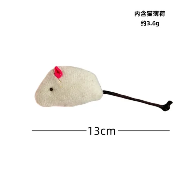 Interactive Catnip Cat Mouse Toys – 3 to 200 Pcs Set - Image 26