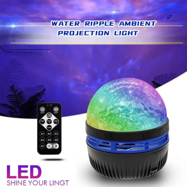 Galaxy LED Star Projector with Remote Control – USB - Image 10