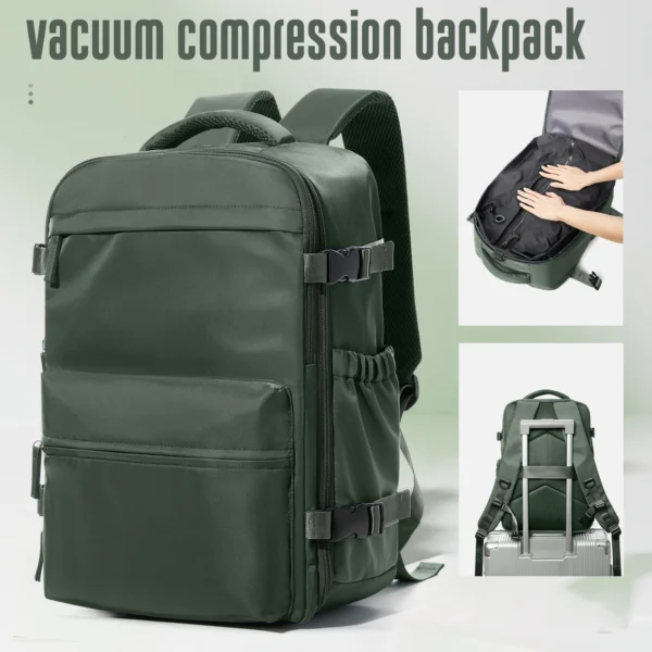FLCC Vacuum Backpack for Travel, Business, & School – 20-35L - Image 13