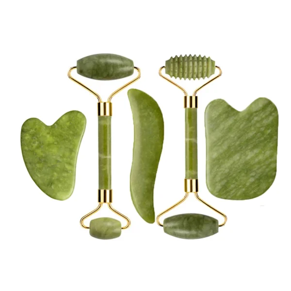 Natural Jade Roller & Gua Sha Massage Set - Image 29