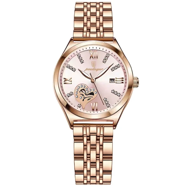 POEDAGAR Luxury Women’s Quartz Stainless Steel Watch - Image 7