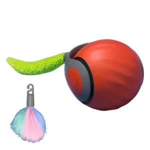 Speedy Tail Interactive Cat Toy – Smart Rolling Ball