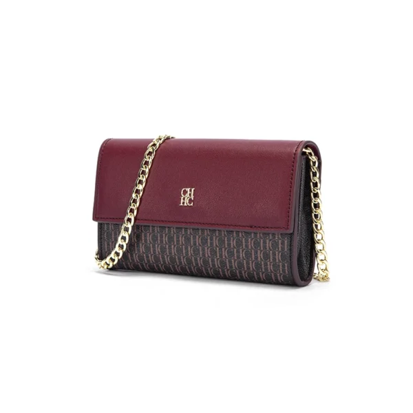 Women’s Minimalist PU Shoulder Bag with Chain Strap
