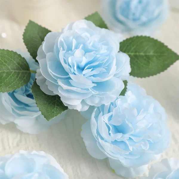 Artificial Peony Bouquet – 6Pcs Silk Flowers 20CM - Image 2