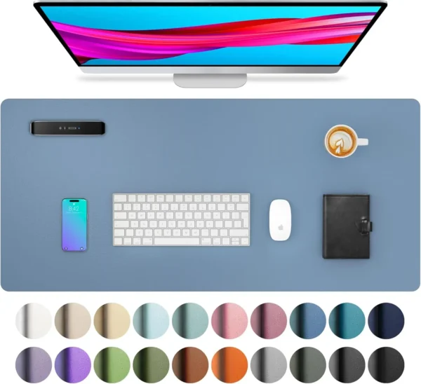 YSAGi Large PU Leather Desk Mat – Waterproof Mouse Pad - Image 11