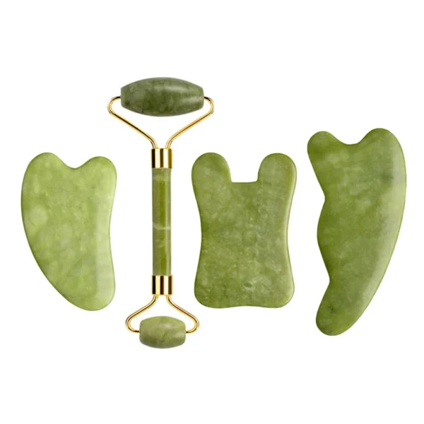 Natural Jade Roller & Gua Sha Massage Set - Image 19