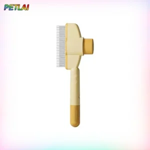 Self-Cleaning Cat & Dog Comb – Flea & Hair Removal Brush
