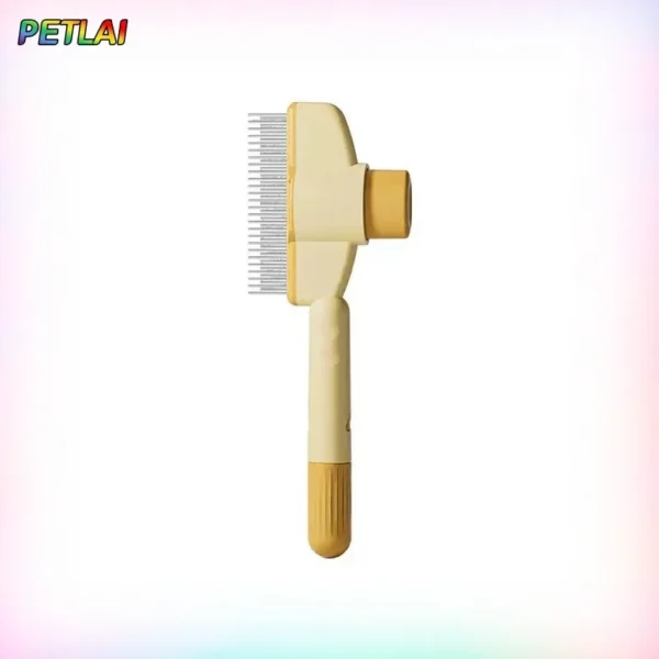 Self-Cleaning Cat & Dog Comb – Flea & Hair Removal Brush
