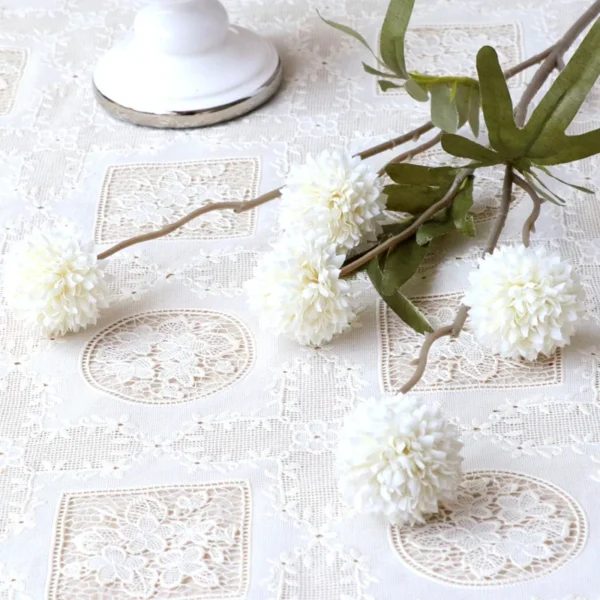 5-Head Artificial Dandelion Bouquet for Home & Weddings - Image 7