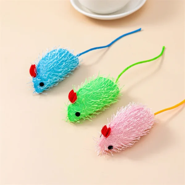 Interactive Catnip Cat Mouse Toys – 3 to 200 Pcs Set - Image 31
