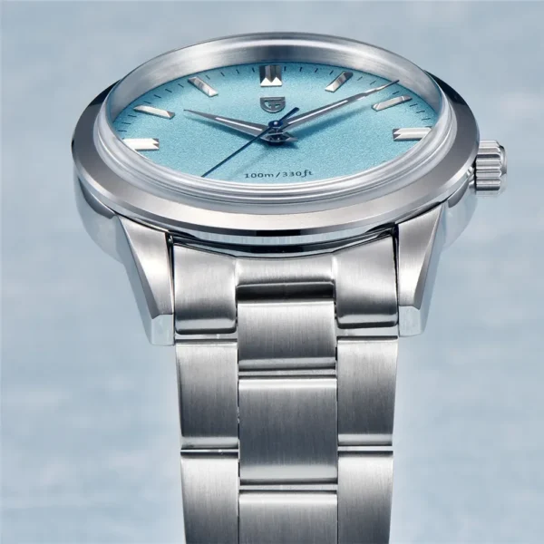PAGANI DESIGN Men’s 38mm Quartz Sapphire Steel Watch - Image 3