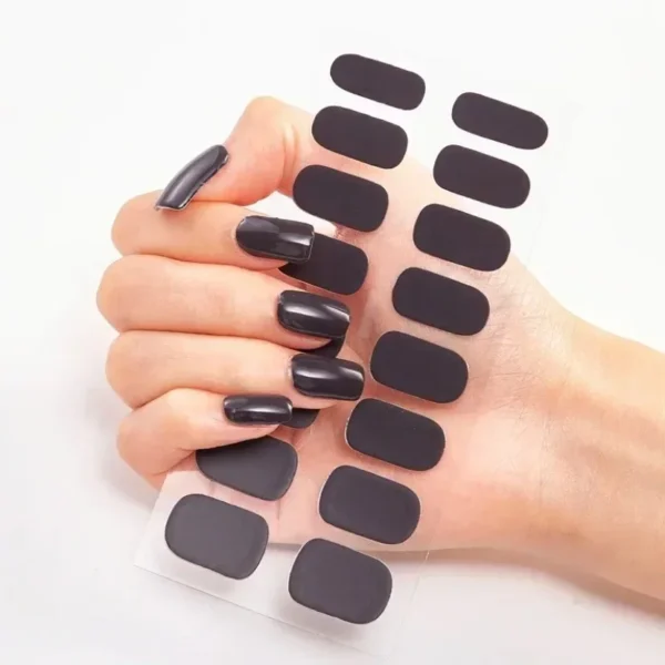 16Tips Long-Lasting Gel Nail Stickers – Full Coverage Wraps - Image 5