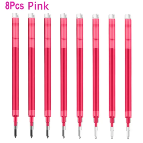 8-Color 0.7mm Retractable Erasable Gel Pen Set - Image 20