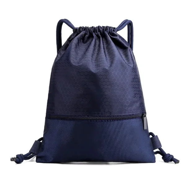 Foldable Waterproof Gym Bag – Sports Drawstring Backpack - Image 7
