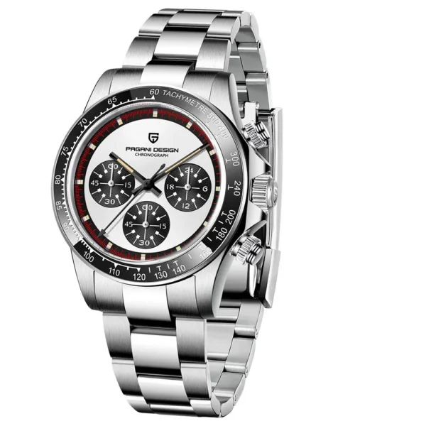 PAGANI DESIGN Men’s Quartz Chronograph Waterproof Watch - Image 8