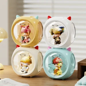 Stackable Transparent Display Case – Magnetic Closure