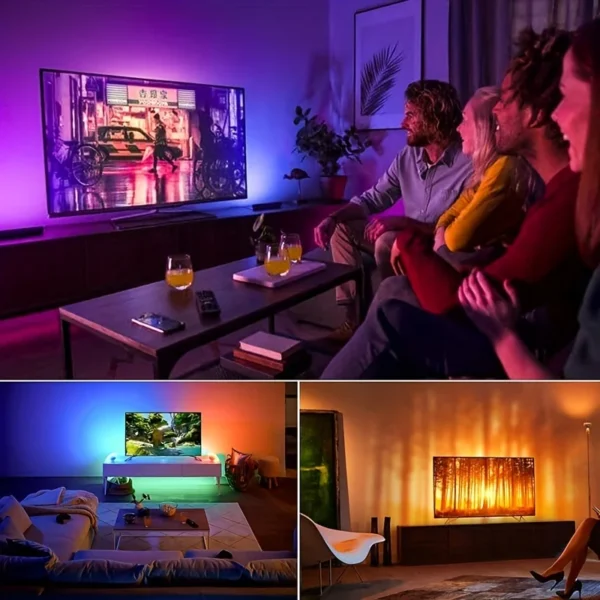 40M RGB LED Strip Lights with App & Remote Control - Image 8