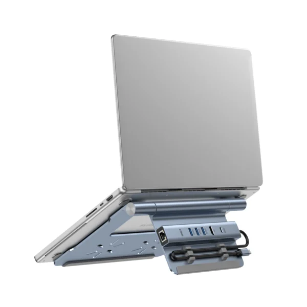 6-in-1 USB-C Laptop Docking Station – 4K HDMI, 100W PD, Ethernet - Image 2