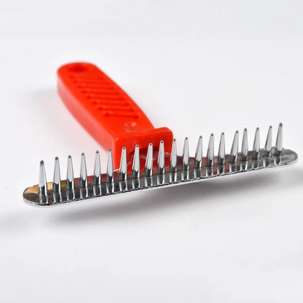 Large Dog Grooming Brush – Stainless Steel Rake for Long Hair - Image 26