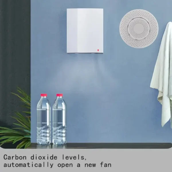 Tuya Smart WiFi/Zigbee Air Quality Monitor with CO2 Sensor - Image 9