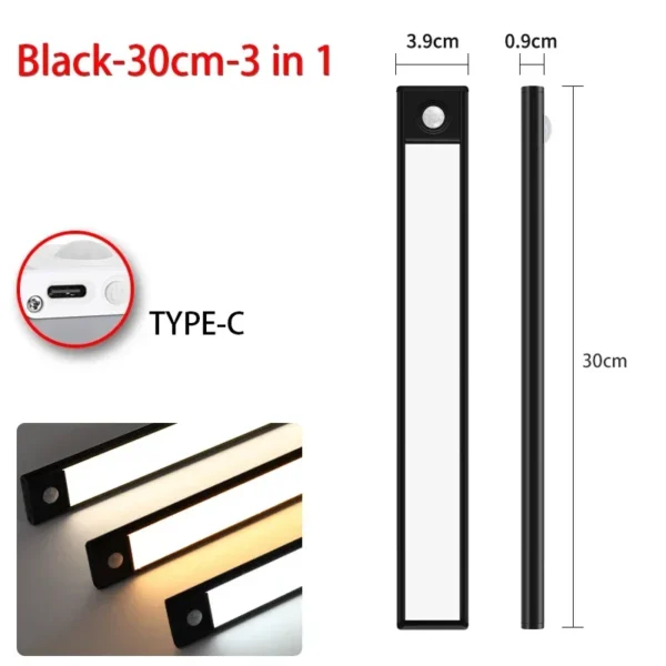 LED Motion Sensor Cabinet Light – USB Rechargeable - Image 14