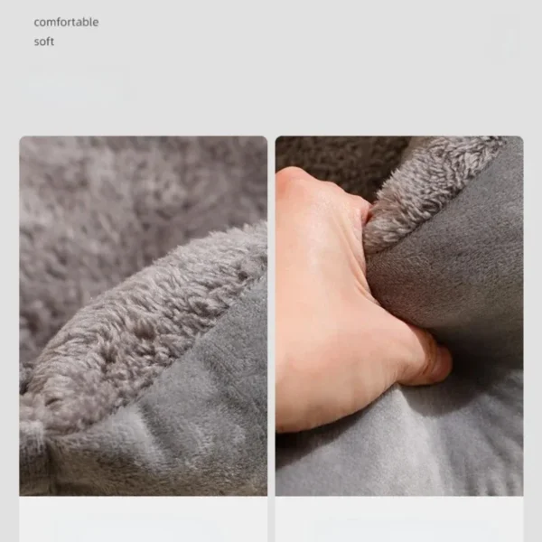 Breathable Cats & Dogs Bed Mat – Soft Plush Pet Cushion - Image 12