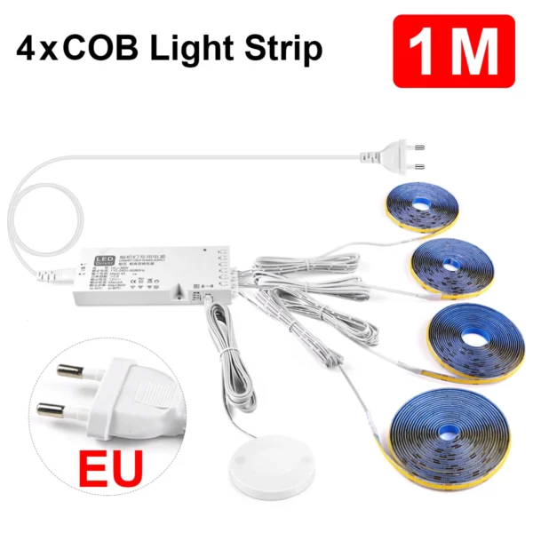 Rybakov COB LED Strip Touch Light 320 LEDs/m – Warm/Neutral - Image 38