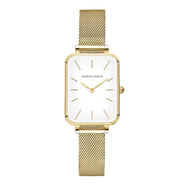 MAKAMBAKO Women’s Rose Gold Square Quartz Watch - Image 12