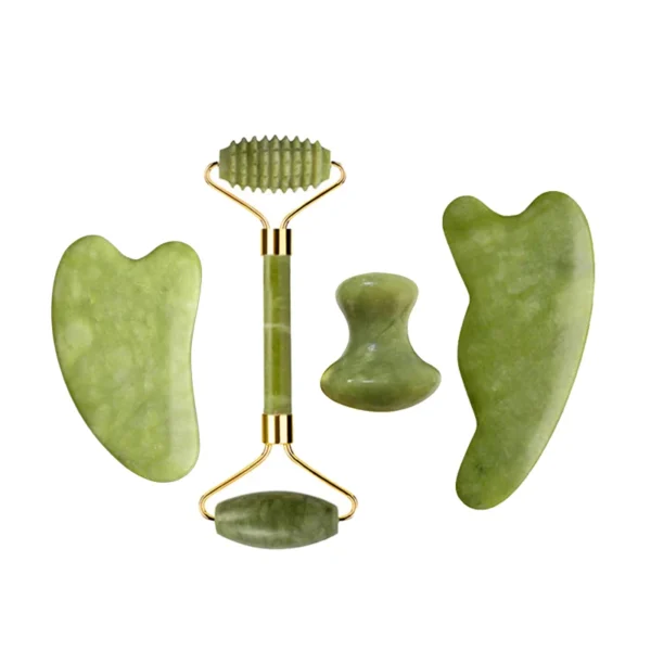 Natural Jade Roller & Gua Sha Massage Set - Image 8