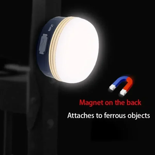 USB Rechargeable 10W COB+LED Camping Lantern - Image 4