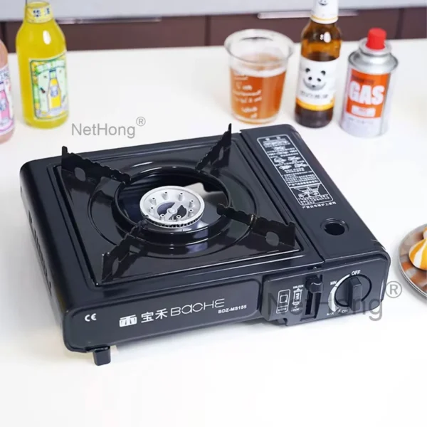NetHong Portable Single Burner Gas Stove for Outdoor BBQ & Camping - Image 5
