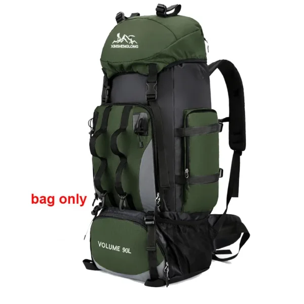 90L Waterproof Hiking Backpack - Large Capacity Rucksack for Outdoor Adventures - Image 13