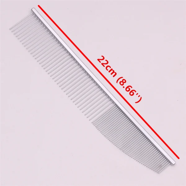 Copper Pet Grooming Comb – Knot Remover & Massage Tool - Image 8