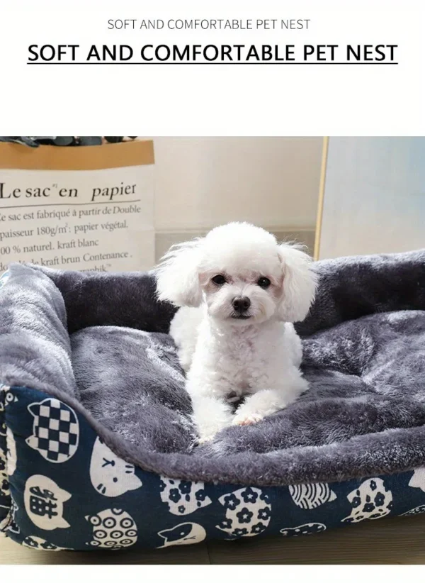 Breathable Pet Dog & Cat Bed – Soft Sofa Mat for All Sizes - Image 10