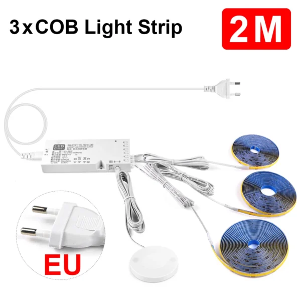 Rybakov COB LED Strip Touch Light 320 LEDs/m – Warm/Neutral - Image 26