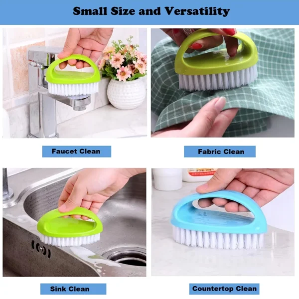 Colourful Multi-Purpose Non-Scratch Cleaning Brush - Image 6