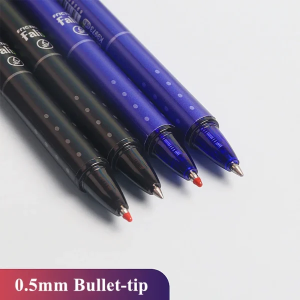 0.5mm Retractable Erasable Gel Pen Set with Refills - Image 4