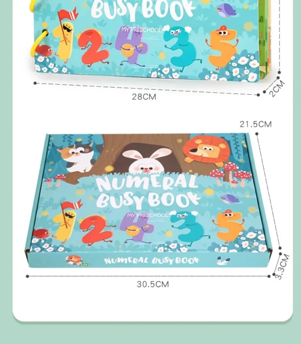 Montessori Baby Busy Book – Early Learning Toy for Toddlers - Image 39