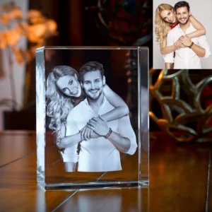 Personalized Pet Tribute Crystal Keepsake – Sympathy Gift