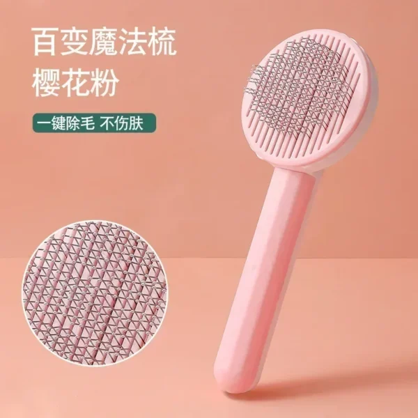 Cat Hair Removal Brush – Easy Grooming & Shedding Tool - Image 11