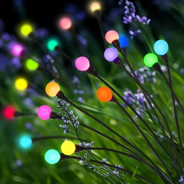 2pcs Solar Firefly Garden Lights – 10 LED - Image 4