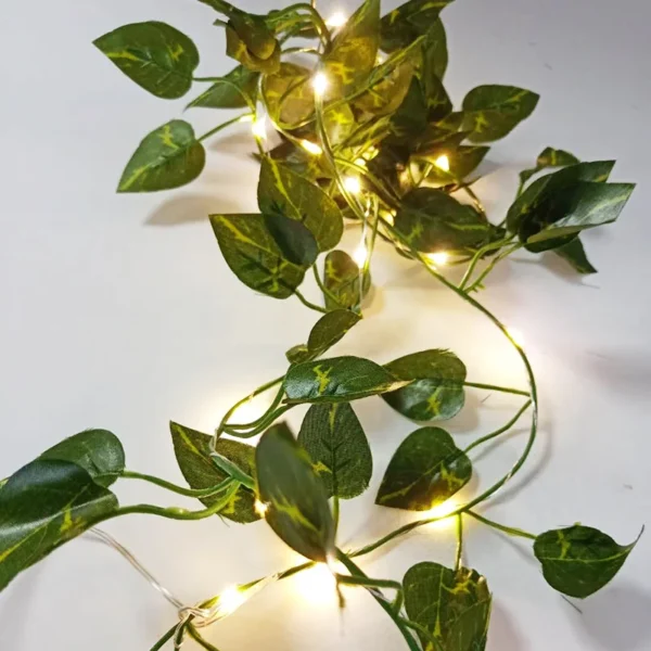 Maple Leaf LED String Lights – 2M/5M/10M Fairy Garland - Image 7