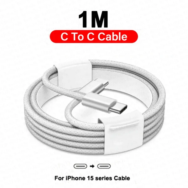 Apple 30W USB-C Fast Charger with Lightning Cable – Quick Charge - Image 11