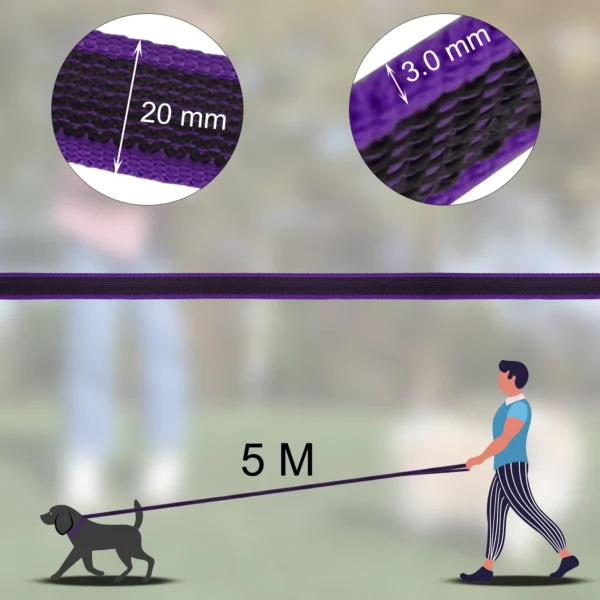 Dual-Color Medium & Long Dog Leash – 1.5M to 15M - Image 16