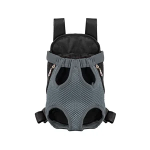 Breathable Double-Shoulder Pet Carrier Backpack – Small Dogs & Cats