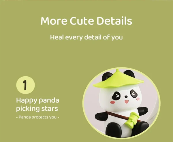Cute Animal Moon Night Light – USB Rechargeable Lamp - Image 31