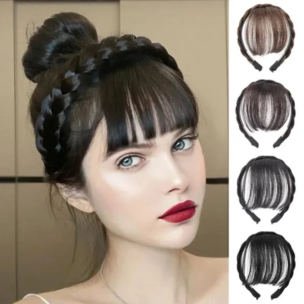 Curly Hair Maker Scrunchie Donut Bun Styling Headband - Image 17