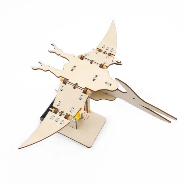 Dinosaur STEM Wooden Puzzle Robot Kit for Kids - Image 7
