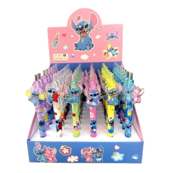 Cute Cartoon Gel Pens 48pcs – 0.5mm Black Ink Set - Image 5