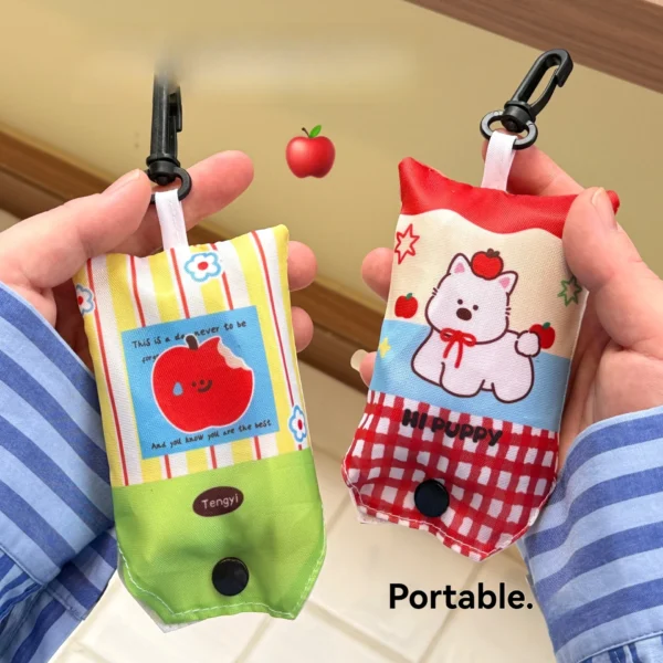 Eco-Friendly Foldable Shopping Bag – Large Capacity - Image 2